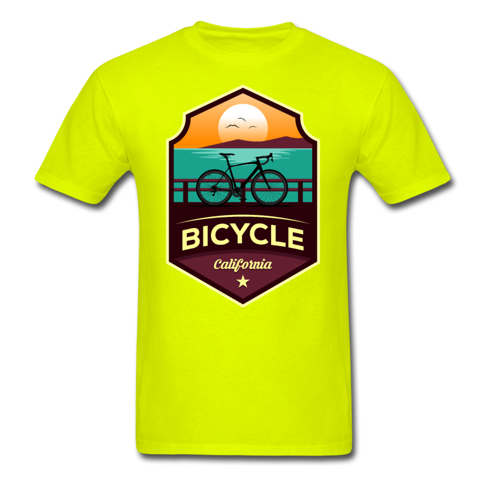 Bicycle California - Unisex Classic T-Shirt - safety green