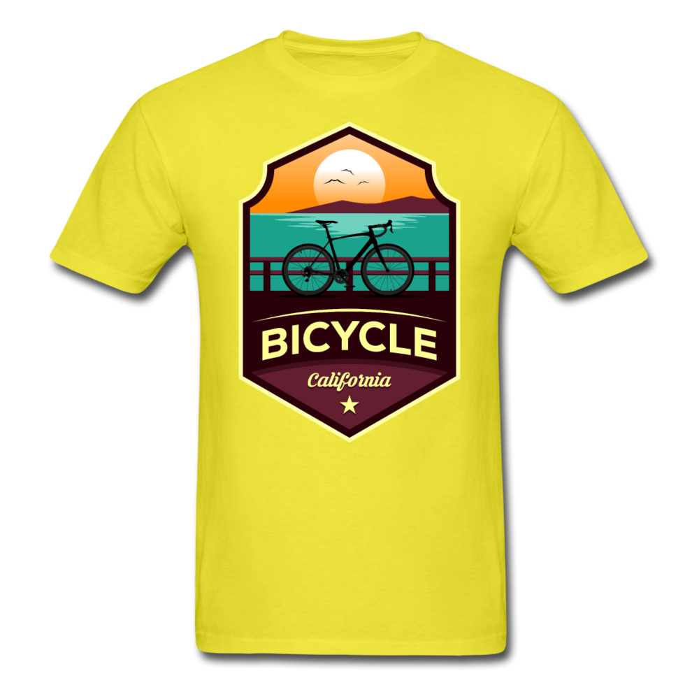 Bicycle California - Unisex Classic T-Shirt - yellow