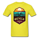 Bicycle California - Unisex Classic T-Shirt - yellow