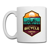Bicycle California - Coffee/Tea Mug - white