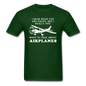 Talk About Airplanes - White - Unisex Classic T-Shirt - forest green