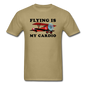 Flying Is My Cardio - Unisex Classic T-Shirt - khaki