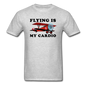 Flying Is My Cardio - Unisex Classic T-Shirt - heather gray