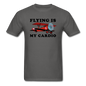 Flying Is My Cardio - Unisex Classic T-Shirt - charcoal