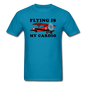 Flying Is My Cardio - Unisex Classic T-Shirt - turquoise