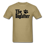 The Dogfather - Black - Unisex Classic T-Shirt - khaki