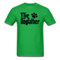 The Dogfather - Black - Unisex Classic T-Shirt - bright green