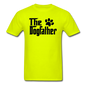 The Dogfather - Black - Unisex Classic T-Shirt - safety green