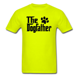 The Dogfather - Black - Unisex Classic T-Shirt - safety green
