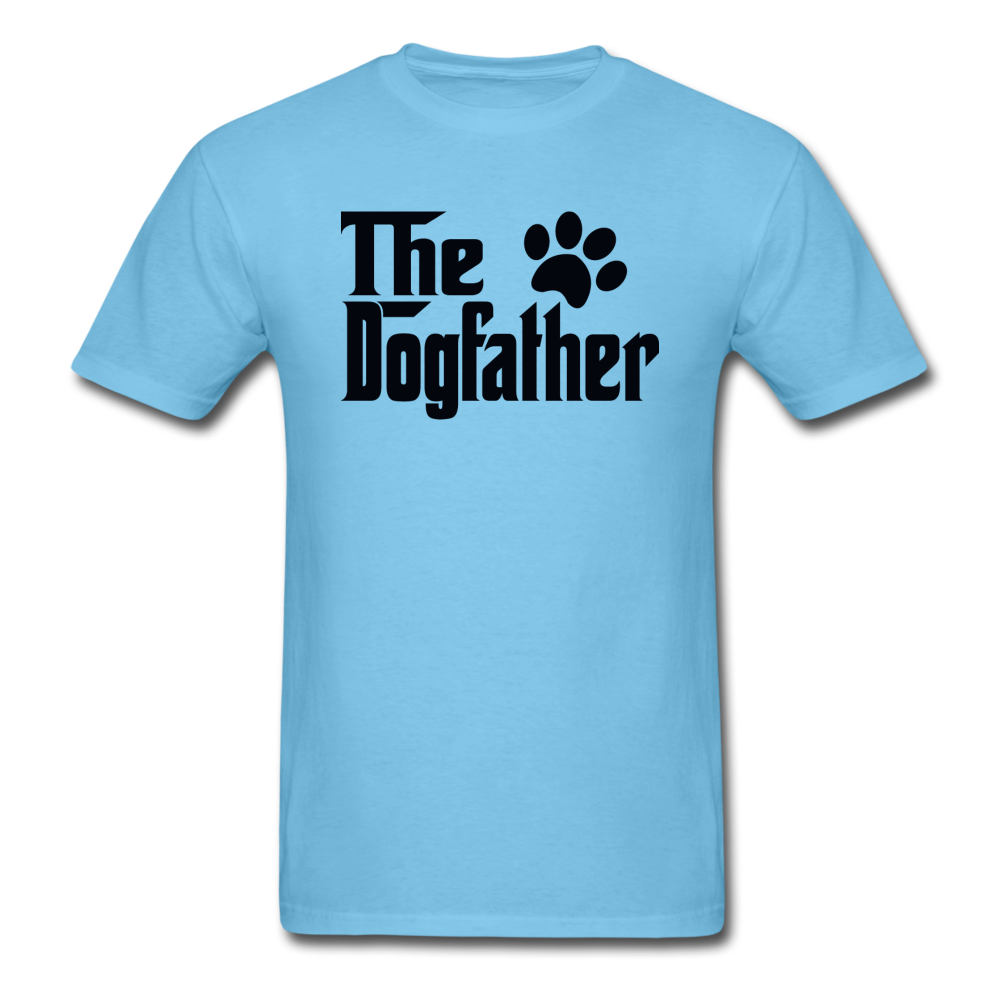 The Dogfather - Black - Unisex Classic T-Shirt - aquatic blue