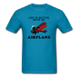 Life Is Better With An Airplane - Unisex Classic T-Shirt - turquoise