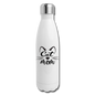 Cat Mom - Black - v2 - Insulated Stainless Steel Water Bottle - white