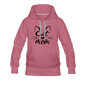 Cat Mom - Black - v2 - Women’s Premium Hoodie - mauve