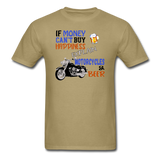 Motorcycles And Beer - Unisex Classic T-Shirt - khaki