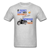 Motorcycles And Beer - Unisex Classic T-Shirt - heather gray