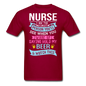 Nurse - Hold My Beer - Unisex Classic T-Shirt - dark red