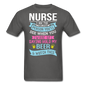 Nurse - Hold My Beer - Unisex Classic T-Shirt - charcoal