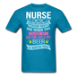 Nurse - Hold My Beer - Unisex Classic T-Shirt - turquoise