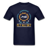 Fly All Day - v1 - Unisex Classic T-Shirt - navy