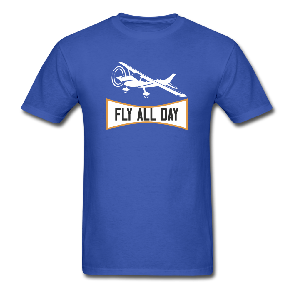 Fly All Day - v2 - Unisex Classic T-Shirt - royal blue