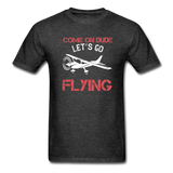 Come On Dude - Flying - Unisex Classic T-Shirt - heather black