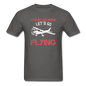 Come On Dude - Flying - Unisex Classic T-Shirt - charcoal