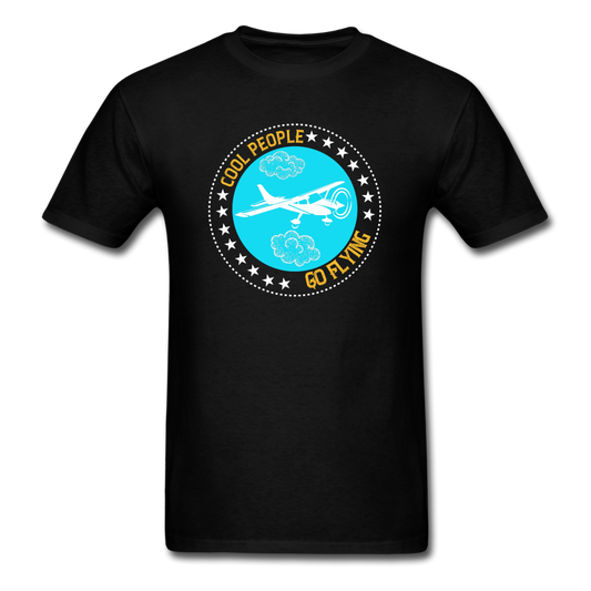 Cool People Go Flying - Unisex Classic T-Shirt - black