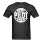 Best Pilot Ever - White - Unisex Classic T-Shirt - heather black