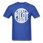 Best Pilot Ever - White - Unisex Classic T-Shirt - royal blue