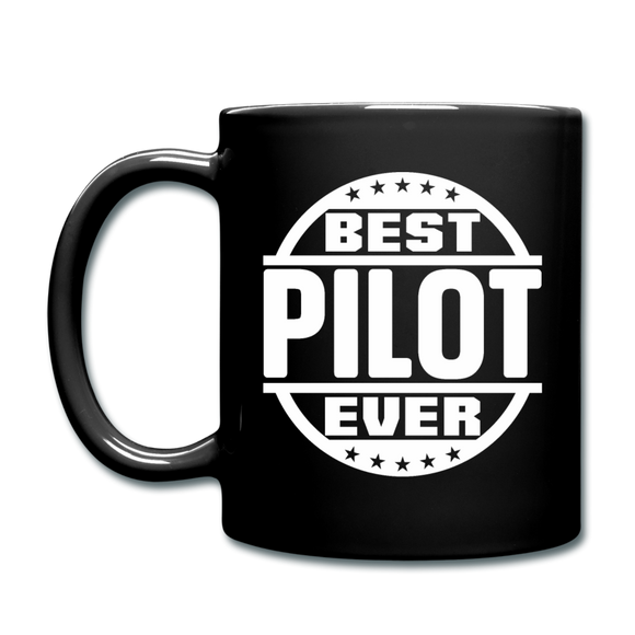 Best Pilot Ever - White - Full Color Mug - black