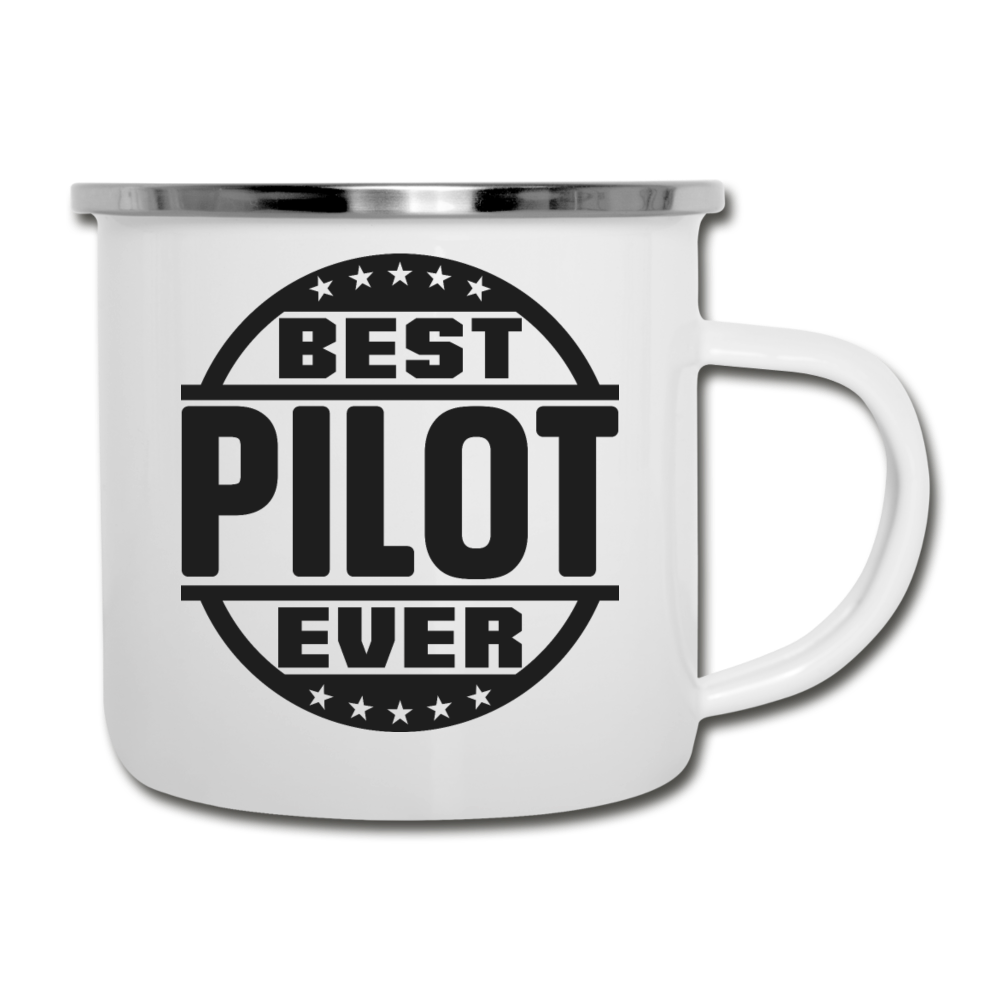 Best Pilot Ever - Black - Camper Mug - white