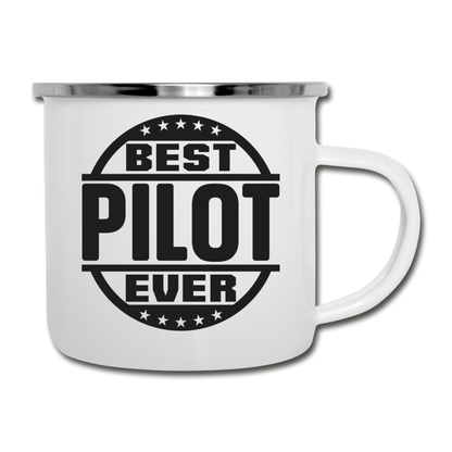 Best Pilot Ever - Black - Camper Mug - white