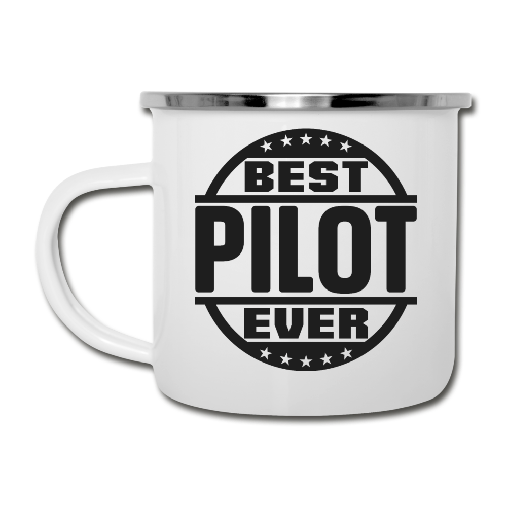 Best Pilot Ever - Black - Camper Mug - white