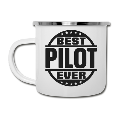 Best Pilot Ever - Black - Camper Mug - white