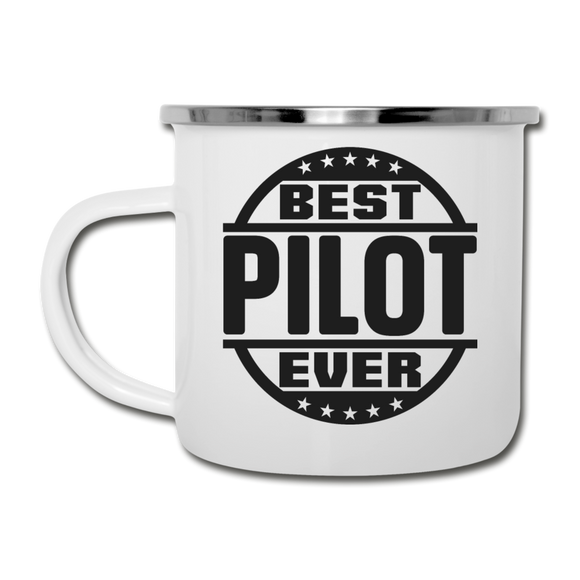 Best Pilot Ever - Black - Camper Mug - white