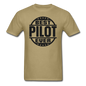 Best Pilot Ever - Black - Unisex Classic T-Shirt - khaki