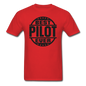 Best Pilot Ever - Black - Unisex Classic T-Shirt - red