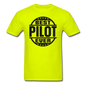 Best Pilot Ever - Black - Unisex Classic T-Shirt - safety green