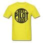 Best Pilot Ever - Black - Unisex Classic T-Shirt - yellow