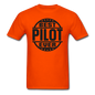 Best Pilot Ever - Black - Unisex Classic T-Shirt - orange