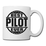 Best Pilot Ever - Black - Coffee/Tea Mug - white