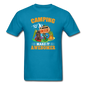 Camping Is Awesome - Beer - Unisex Classic T-Shirt - turquoise