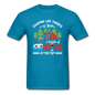 Camping - Bottle Of Wine - Unisex Classic T-Shirt - turquoise