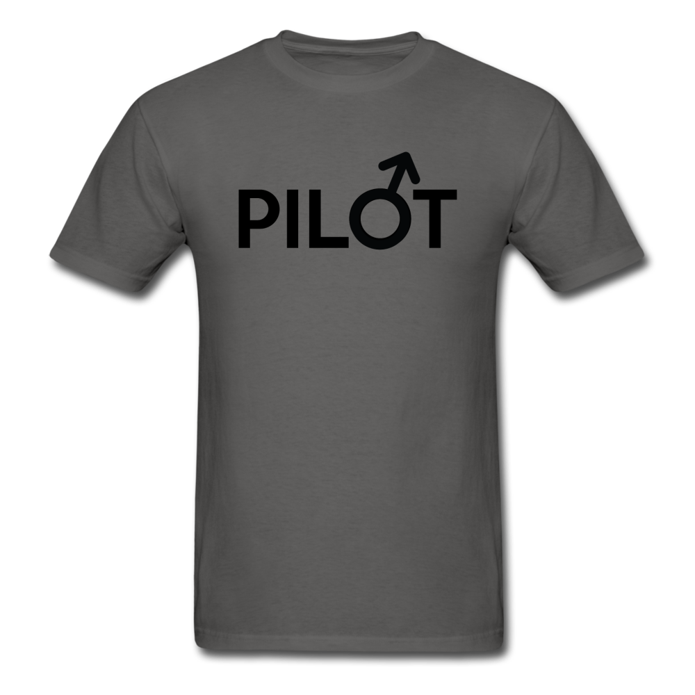 Pilot - Male - Black - Unisex Classic T-Shirt - charcoal