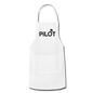 Pilot - Male - Black - Adjustable Apron - white