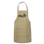 Pilot - Male - Black - Adjustable Apron - khaki