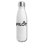 Pilot - Male - Black - Insulated Stainless Steel Water Bottle - white