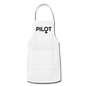 Pilot - Female - Black - Adjustable Apron - white