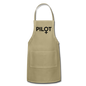 Pilot - Female - Black - Adjustable Apron - khaki