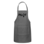 Pilot - Female - Black - Adjustable Apron - charcoal